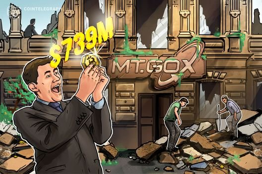 Mt. Gox moves $739M in Bitcoin from cold wallets: Arkham