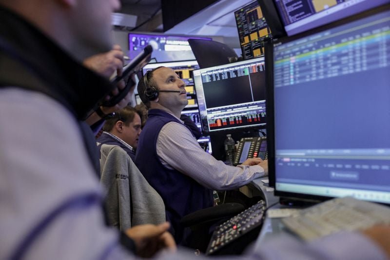 Wall Street poised to dip at open after record highs; HPE soars