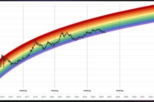 Bitcoin just broke below the floor of its famous Rainbow Chart into the ‘BTC is dead’ zone