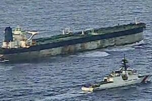 British Armed Forces intercept sanctioned Russian oil tanker in Channel, exposing crypto’s role in sanctions evasion