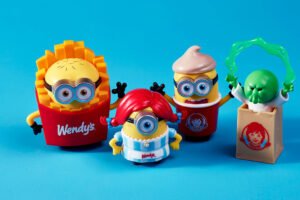 Wendy’s launches Minions & Monsters meal with exclusive collectible toys and a new Banana Frosty Swirl